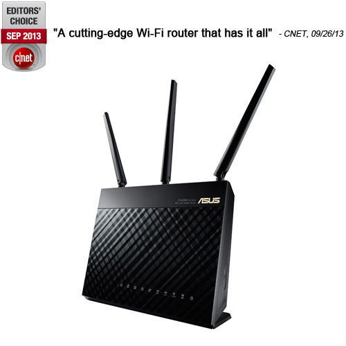 ASUS  WiFi 無線LAN ルーター　 RT-AC68U