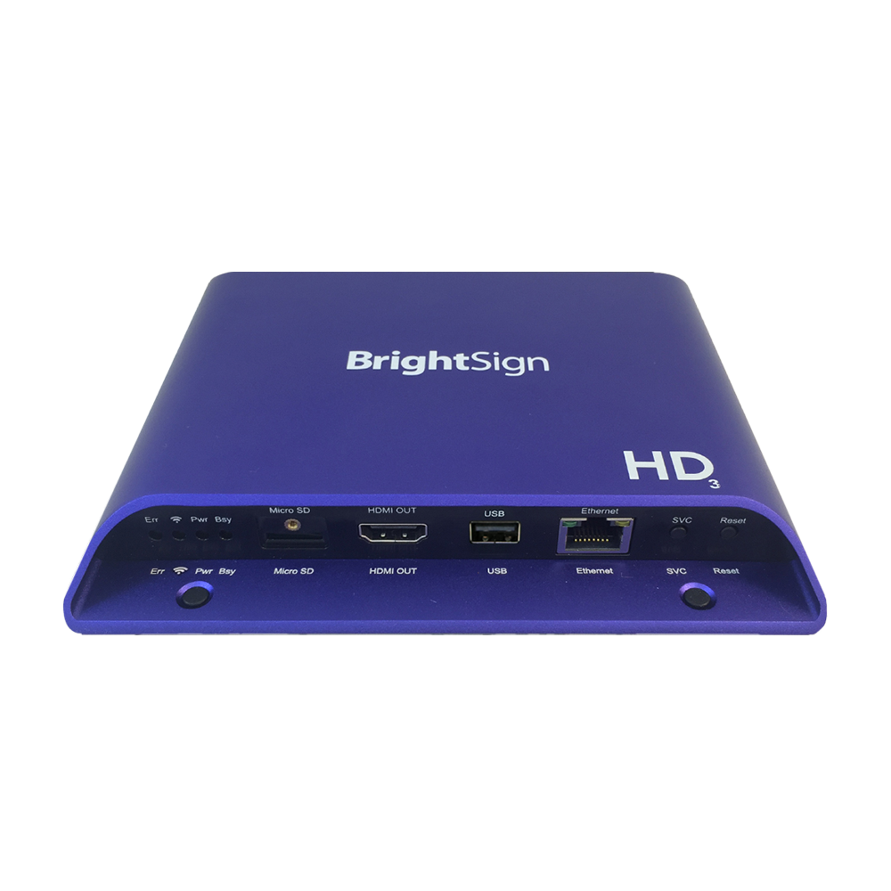 世界シェアNo.1のサイネージプレーヤー BrightSign BrightSign HD1023 ...