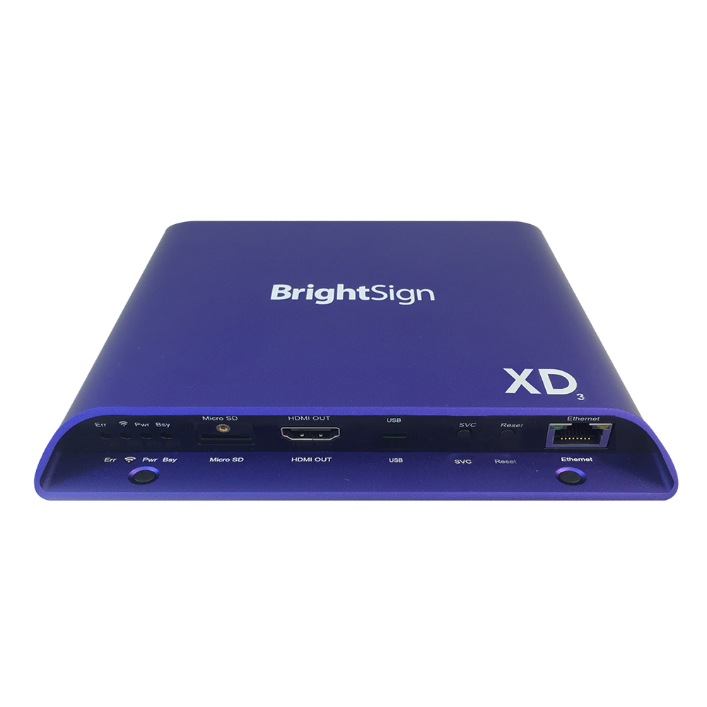 世界シェアNo.1のサイネージプレーヤー BrightSign BrightSign XD1033 