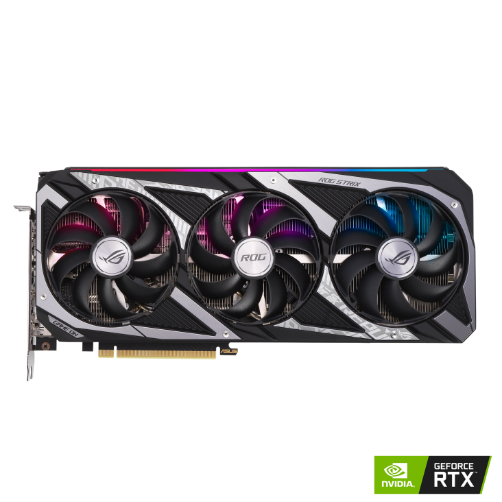 ROG Strix GeForce RTX™ 3050 OC Edition 8GB - RTX™ 3050搭載3連