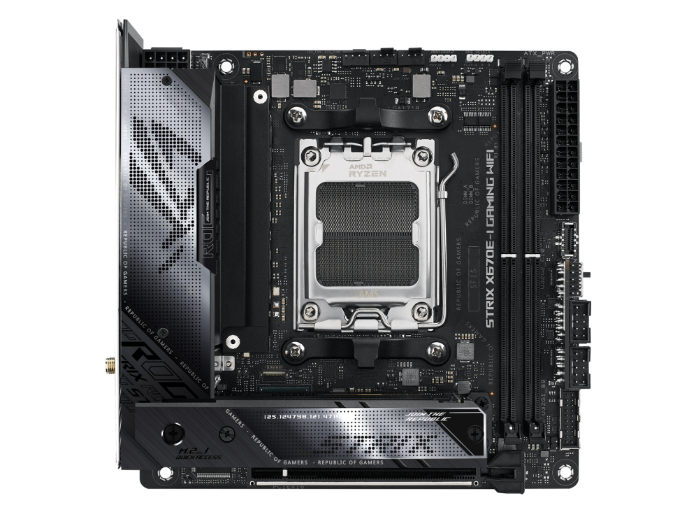 ROG STRIX X670E-I GAMING WIFI ― AMD ソケット AM5 (AMD Ryzen™ 7000 