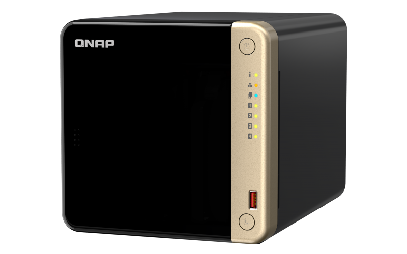 QNAPQNAP NAS TS-453Be 8GB 10GbE対応PCIe 4ベイ