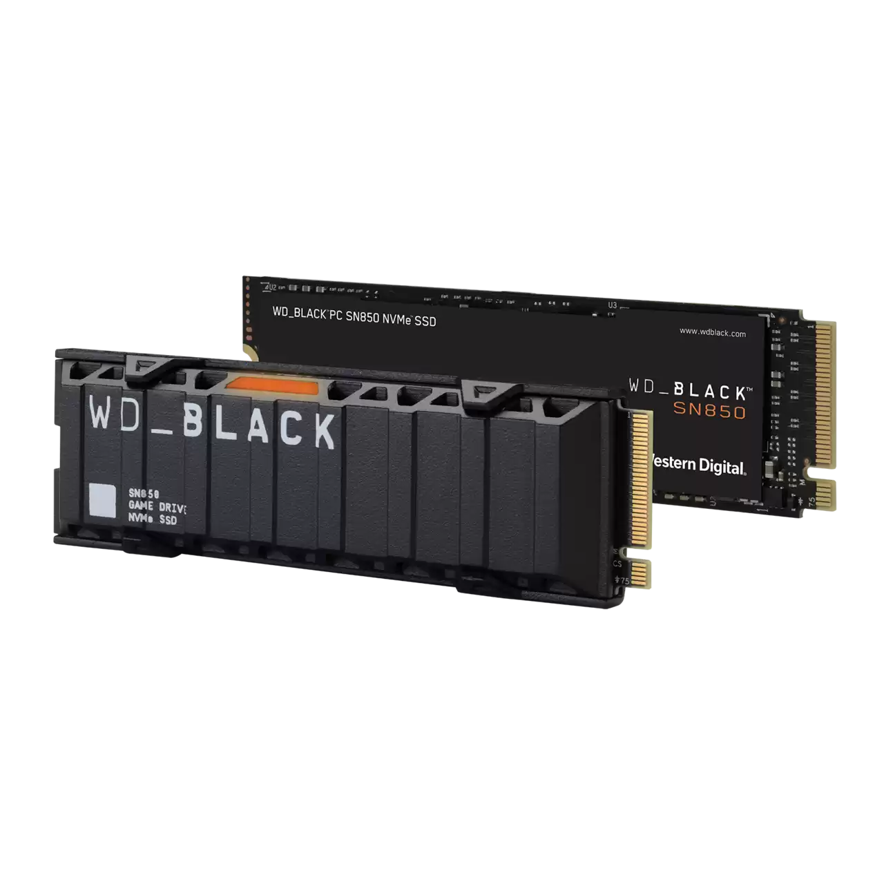 WD_Black SN850 NVMe SSD 1TB ヒートシンク付き