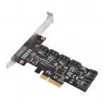 SST-ECS06 - 6ポートSATA Gen3 (6Gbps) 非RAID PCI Express Gen3 x2 カードの写真