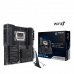 PRO WS WRX80E-SAGE SE WIFI - AMDのRyzen Threadripper PROプロセッサに対応したExtended ATXマザーボードの写真
